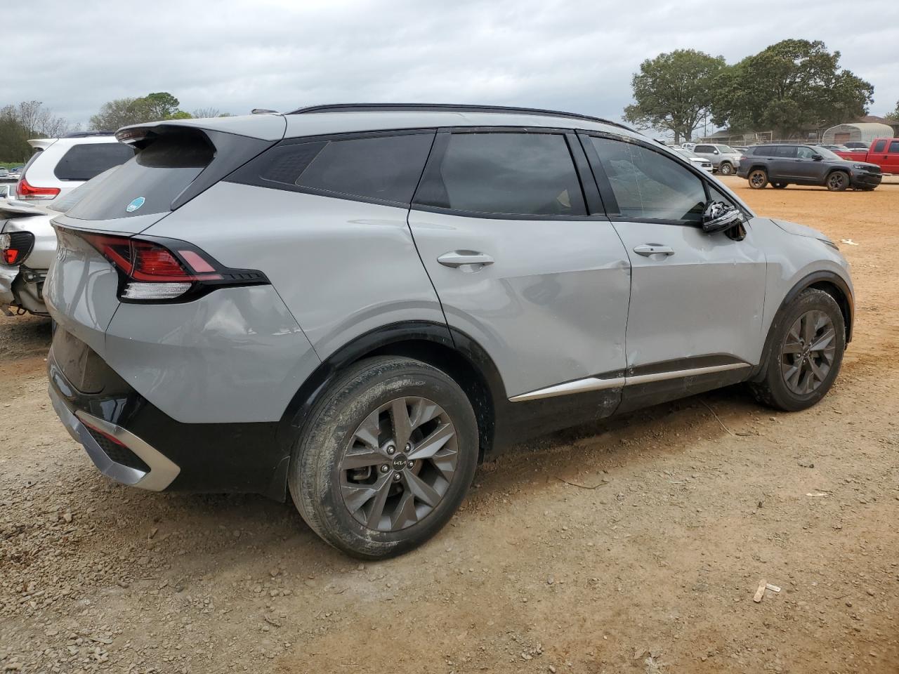 2023 KIA Sportage VIN 5XYK43AF9PG046299 Copart auction photo, rollover damage thumbnail 3