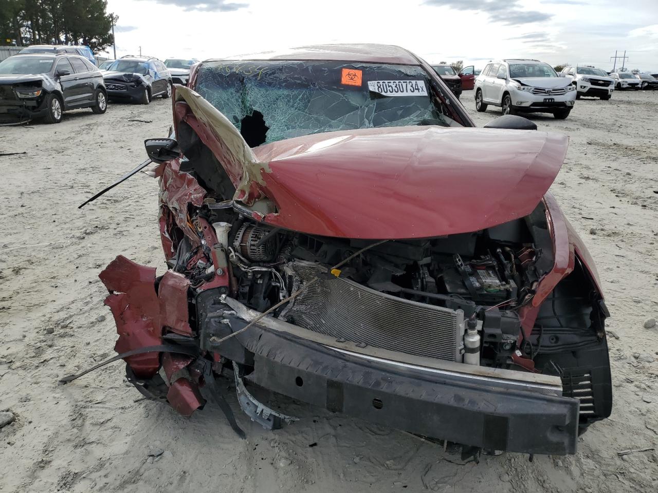 2016 Nissan Altima VIN 1N4AL3AP8GN393127 Copart auction photo, all over damage thumbnail 5