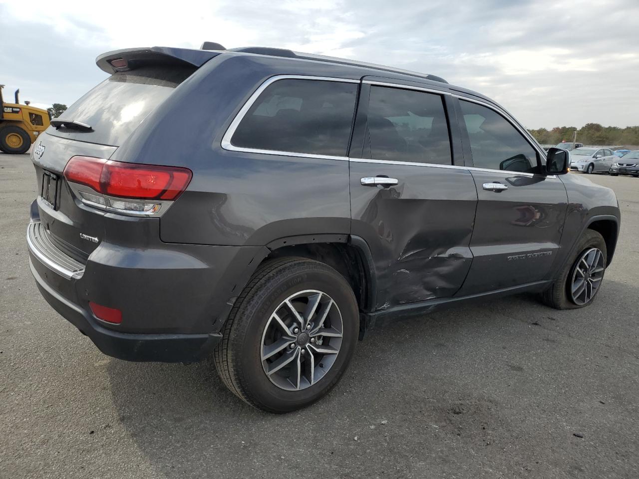 2021 Jeep Grand Cherokee VIN 1C4RJFBG0MC611958 Copart auction photo, side / rear end damage thumbnail 3