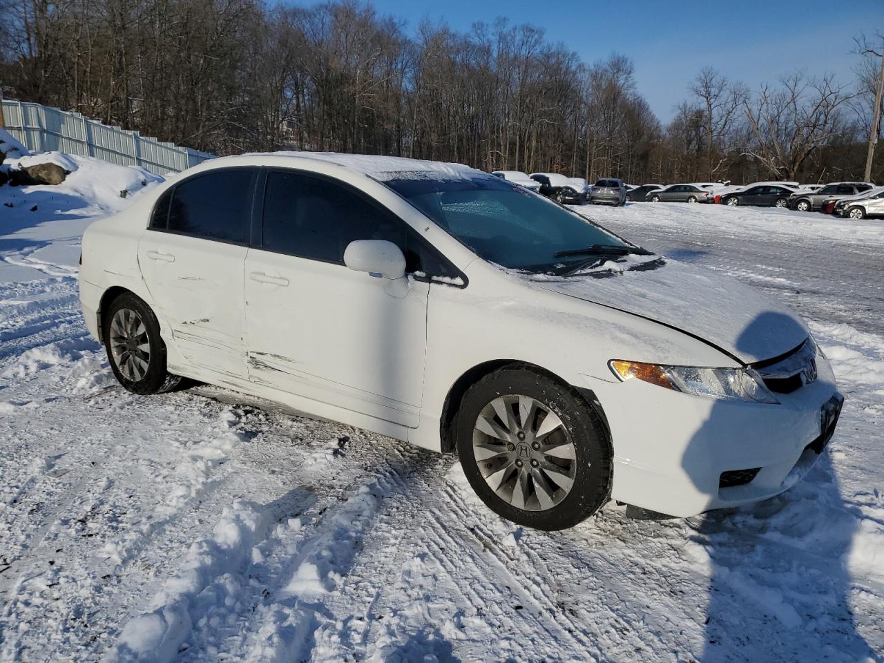 2010 Honda Civic VIN 2HGFA1F98AH523302 Copart auction photo, all over damage thumbnail 4