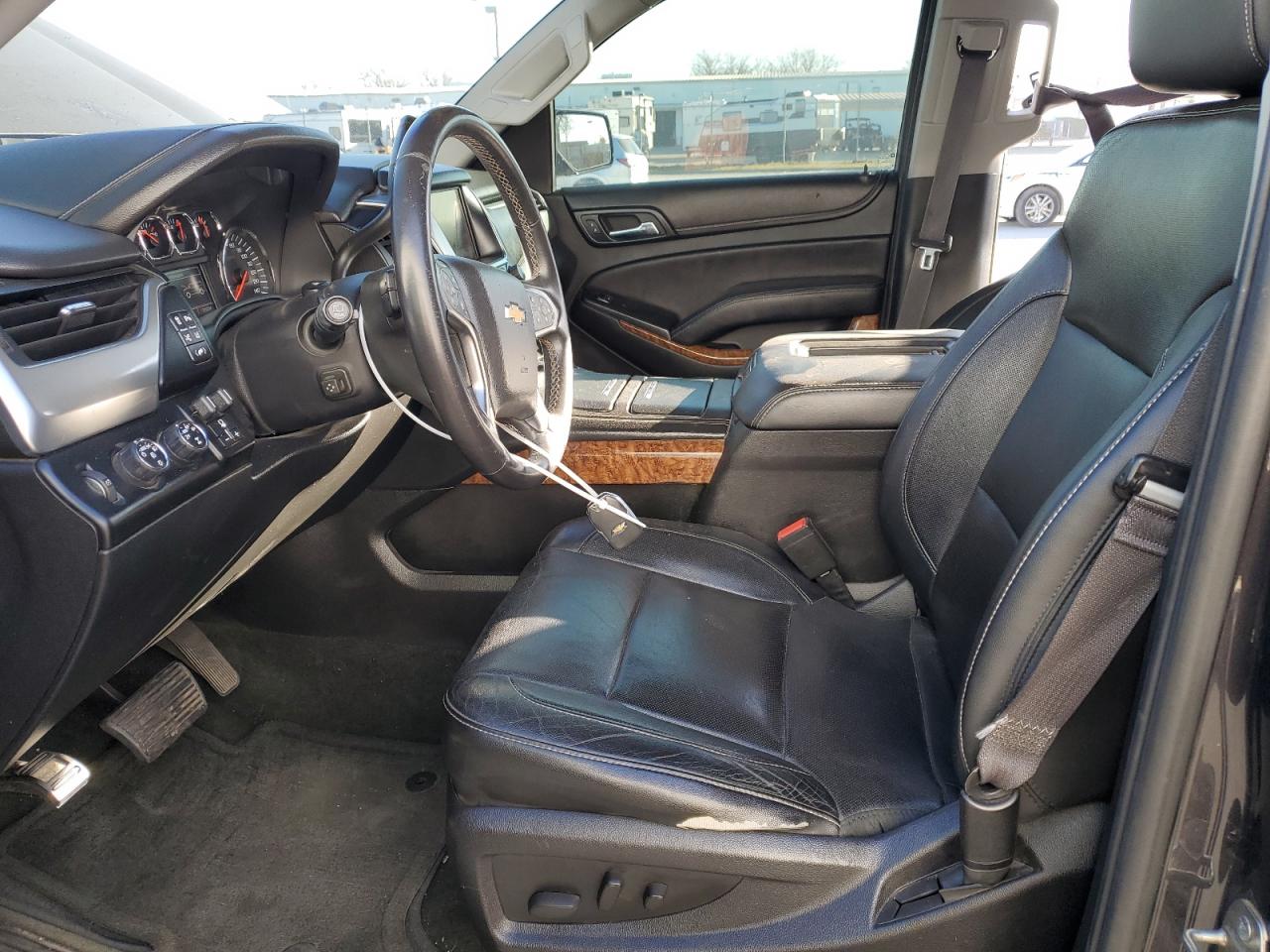 2015 Chevrolet Tahoe VIN 1GNSKCKC0FR118718 Copart auction photo, frame damage / side damage thumbnail 7