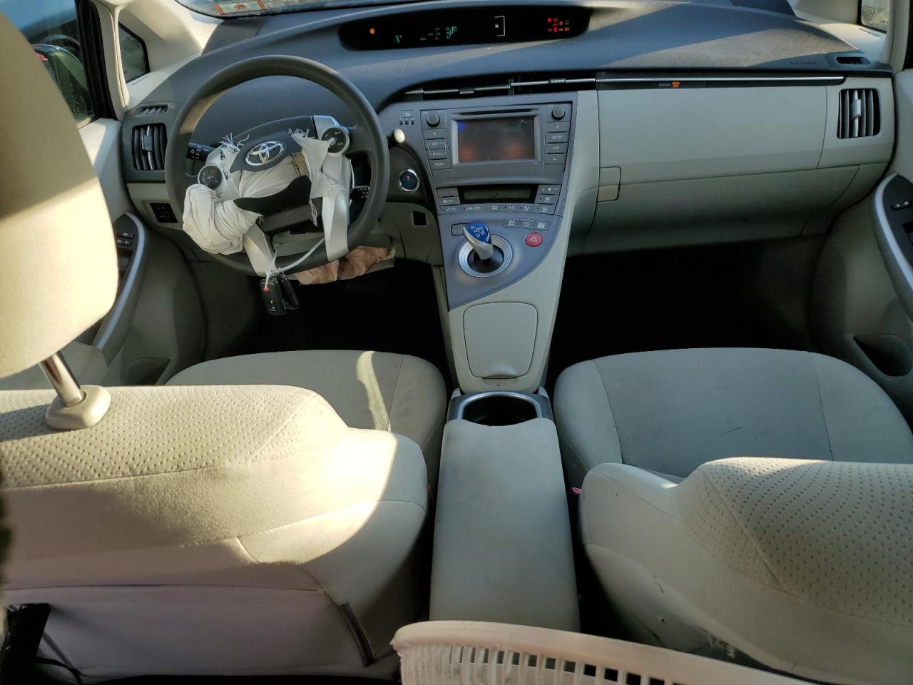 2012 Toyota Prius VIN JTDKN3DU7C1500695 Copart auction photo, front end damage thumbnail 8