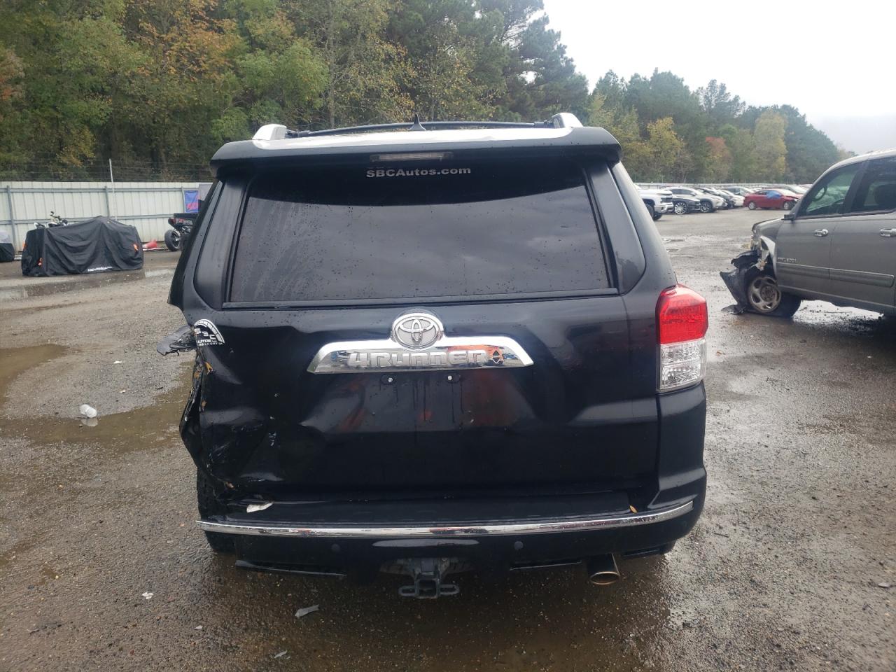 2010 Toyota 4Runner VIN JTEZU5JR4A5000993 Copart auction photo, side damage thumbnail 6