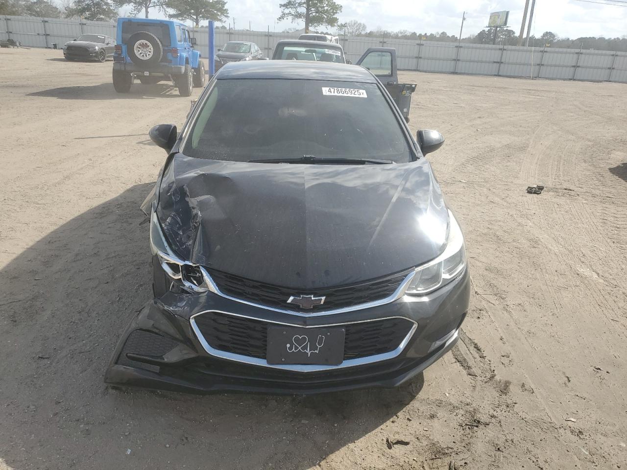 2017 Chevrolet Cruze VIN 1G1BC5SM4H7216569 Copart auction photo, front end damage thumbnail 5