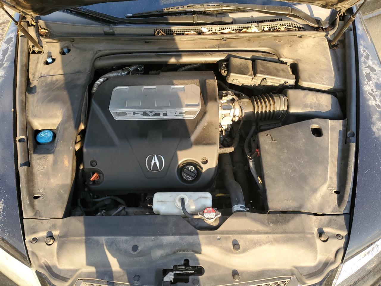 2008 Acura TL VIN 19UUA66218A031615 Copart auction photo, front end / side damage thumbnail 12
