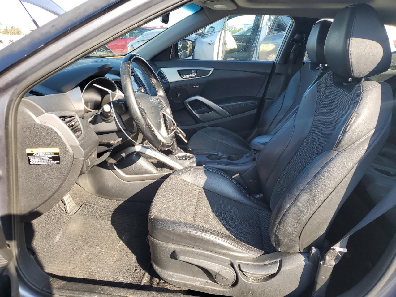 2015 Hyundai Veloster VIN KMHTC6AD7FU238210 Copart auction photo, water/flood damage thumbnail 7