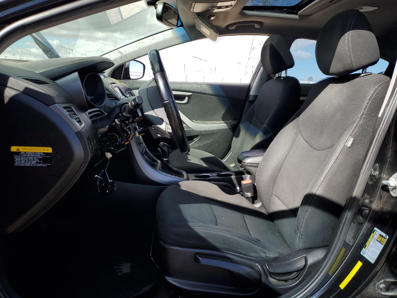 2015 Hyundai Elantra VIN 5NPDH4AEXFH625500 Copart auction photo, vandalism / minor dent/scratches damage thumbnail 7