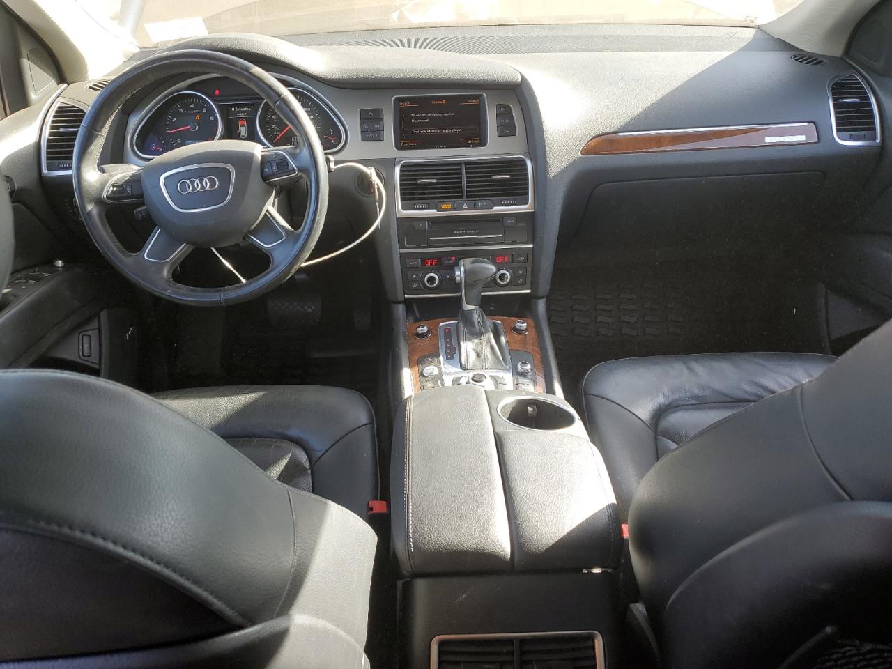 2015 Audi Q7 VIN WA1LGAFE7FD022574 Copart auction photo, front end / side damage thumbnail 8