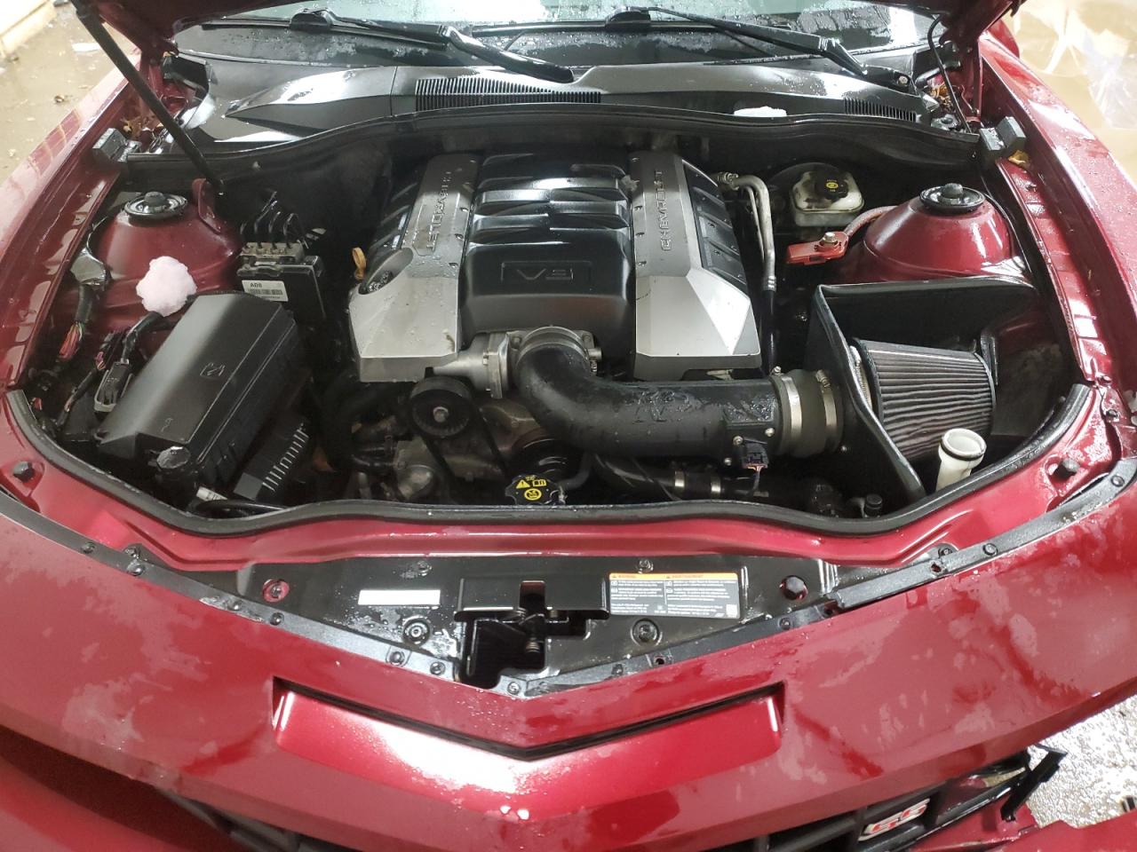 2010 Chevrolet Camaro VIN 2G1FK1EJ8A9164267 Copart auction photo, front end / side damage thumbnail 11