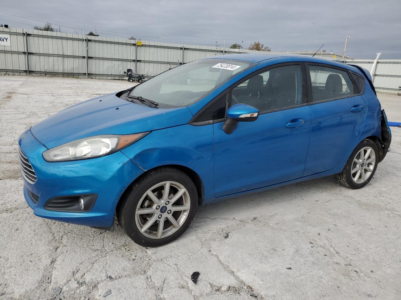 2017 Ford Fiesta VIN 3FADP4EJ7HM170960