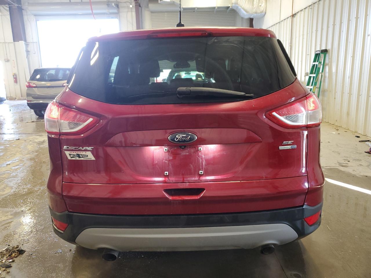 2015 Ford Escape VIN 1FMCU9GX8FUC57512 Copart auction photo, front end damage thumbnail 6