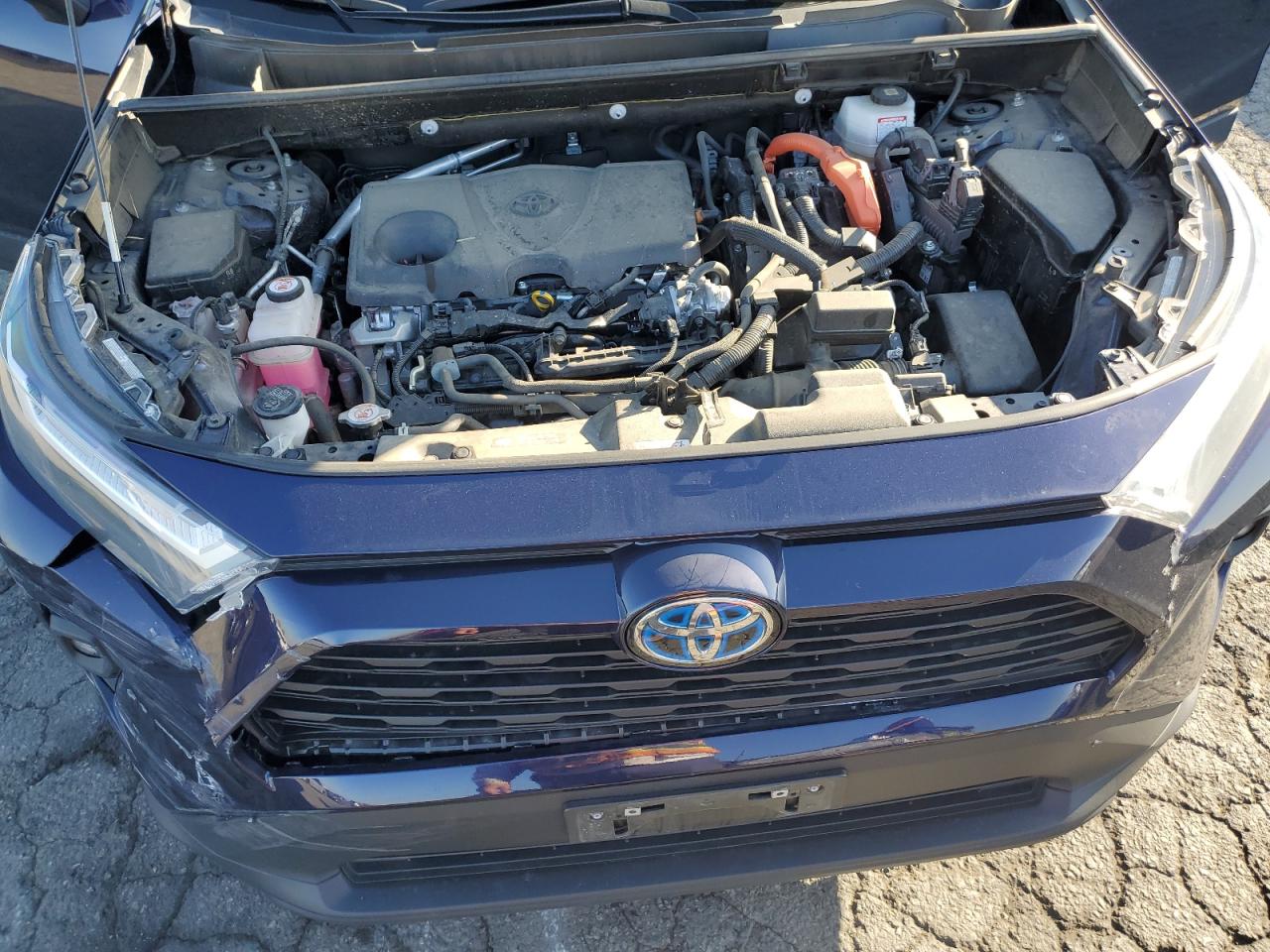 2024 Toyota RAV 4 VIN JTMB6RFV6RD126514 Copart auction photo, front end / rear end damage thumbnail 14