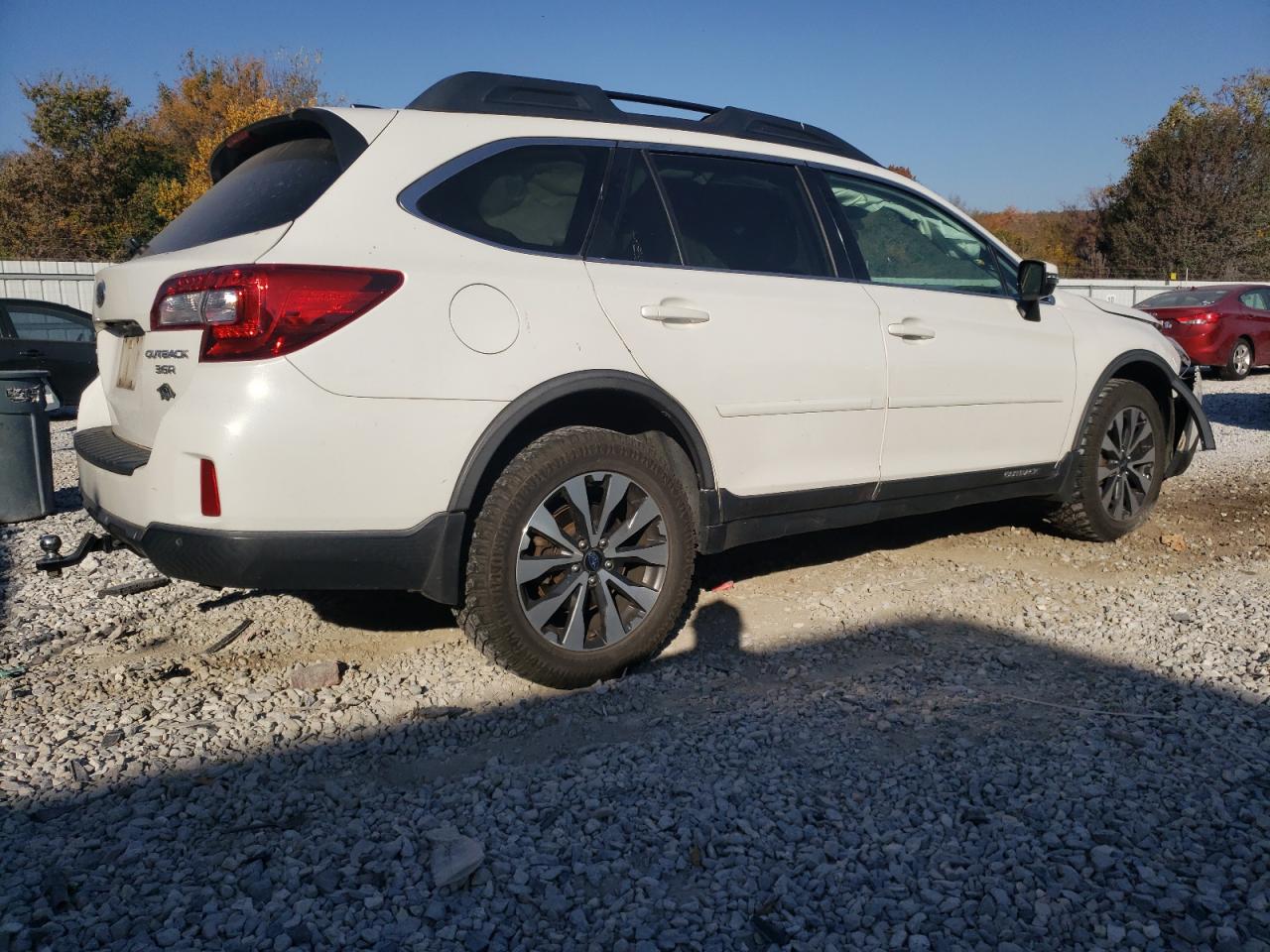 2017 Subaru Outback VIN 4S4BSENCXH3303117 Copart auction photo, front end damage thumbnail 3