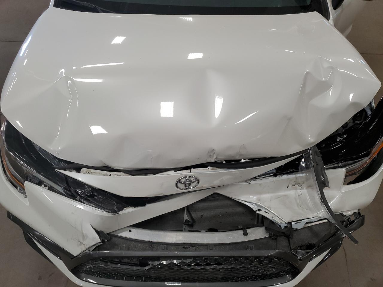 2020 Toyota Corolla VIN 5YFP4RCE2LP022347 Copart auction photo, front end damage thumbnail 11