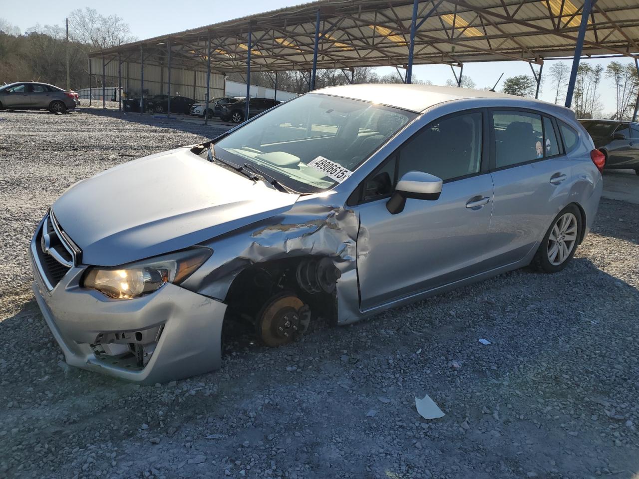 2015 Subaru Impreza VIN JF1GPAC61F8237368