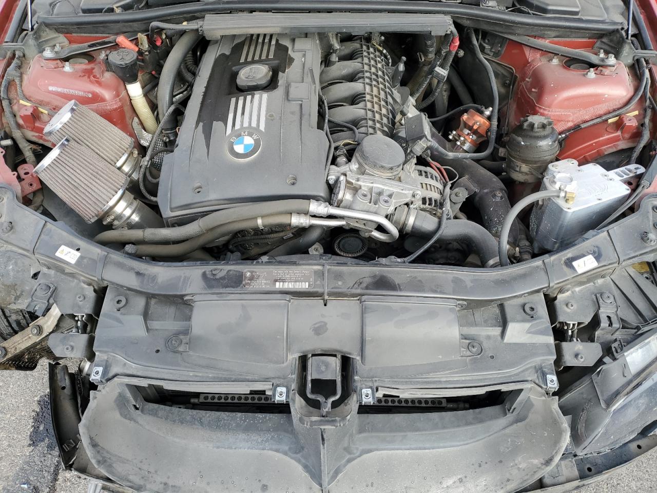 2012 BMW 3er VIN WBAKG1C53CE839842 Copart auction photo, all over damage thumbnail 11