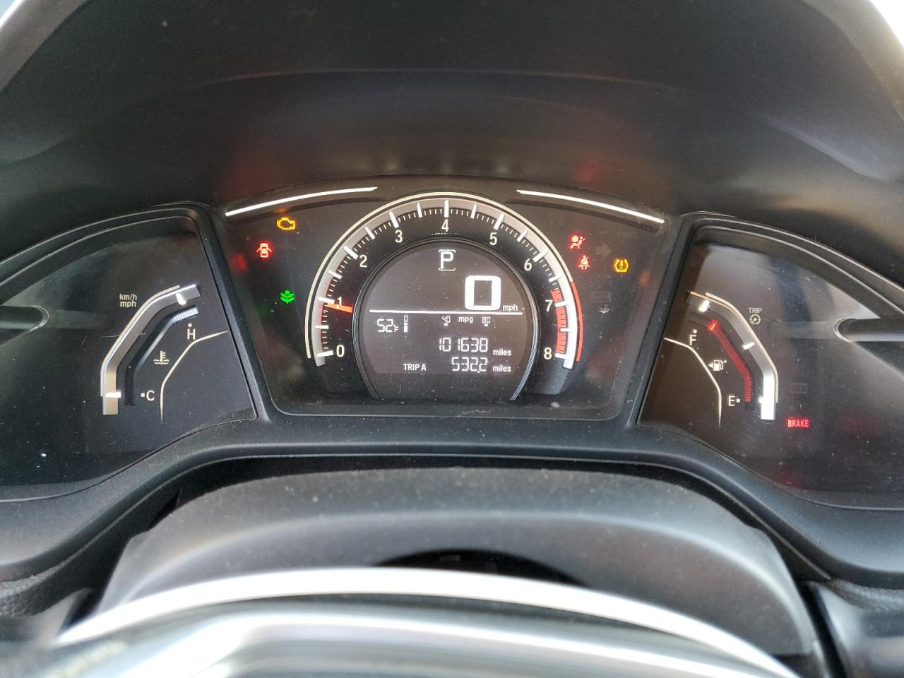 2018 Honda Civic VIN 2HGFC2F53JH528324 Copart auction photo, front end damage thumbnail 9
