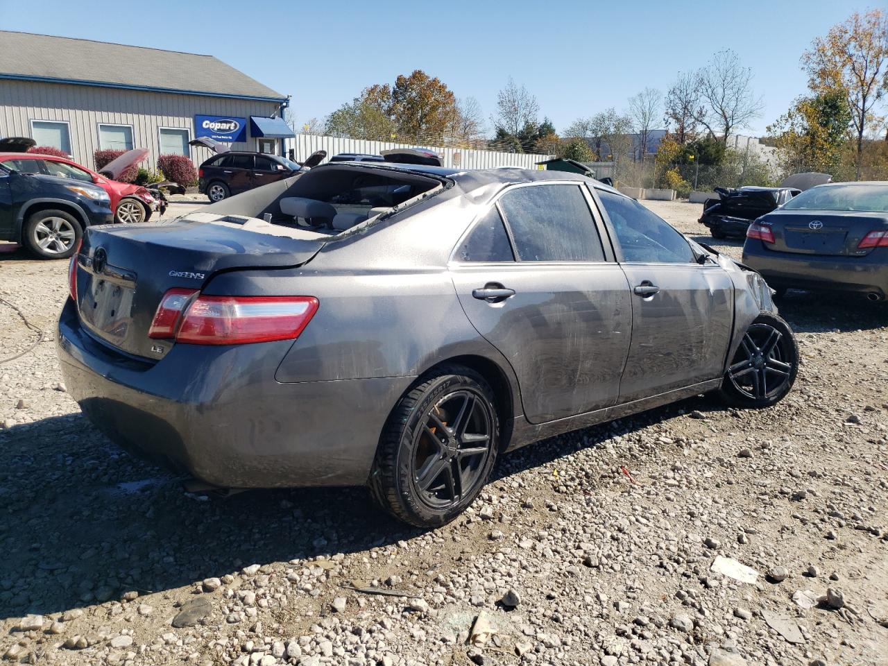 2009 Toyota Camry VIN 4T4BE46K49R135208 Copart auction photo, rollover damage thumbnail 3