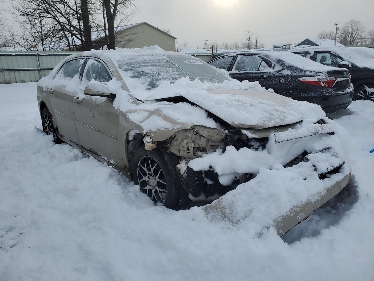 2011 Chevrolet Malibu VIN 1G1ZC5EU5BF110512 Copart auction photo, front end / burn - engine damage thumbnail 4
