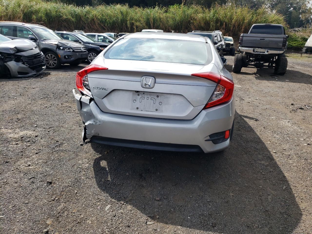 2018 Honda Civic VIN 2HGFC2F57JH521439 Copart auction photo, rear end damage thumbnail 6