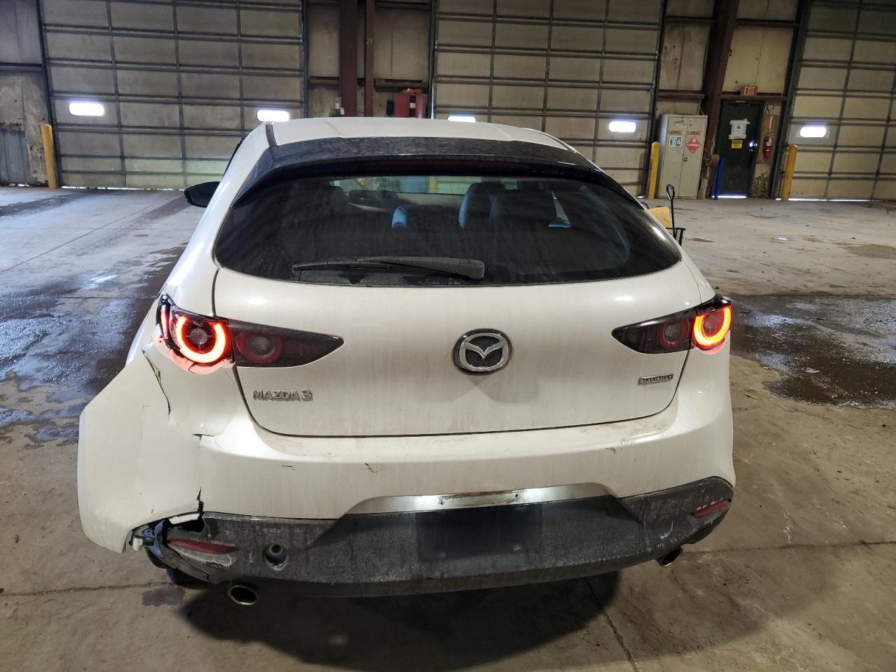 2023 Mazda 3 VIN JM1BPALM8P1609866 Copart auction photo, rear end / minor dent/scratches damage thumbnail 6