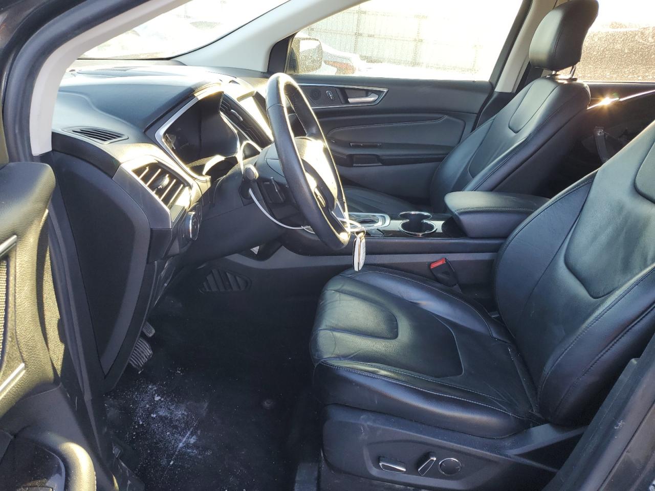 2016 Ford Edge VIN 2FMPK3K87GBC58436 Copart auction photo, front end / undercarriage damage thumbnail 7