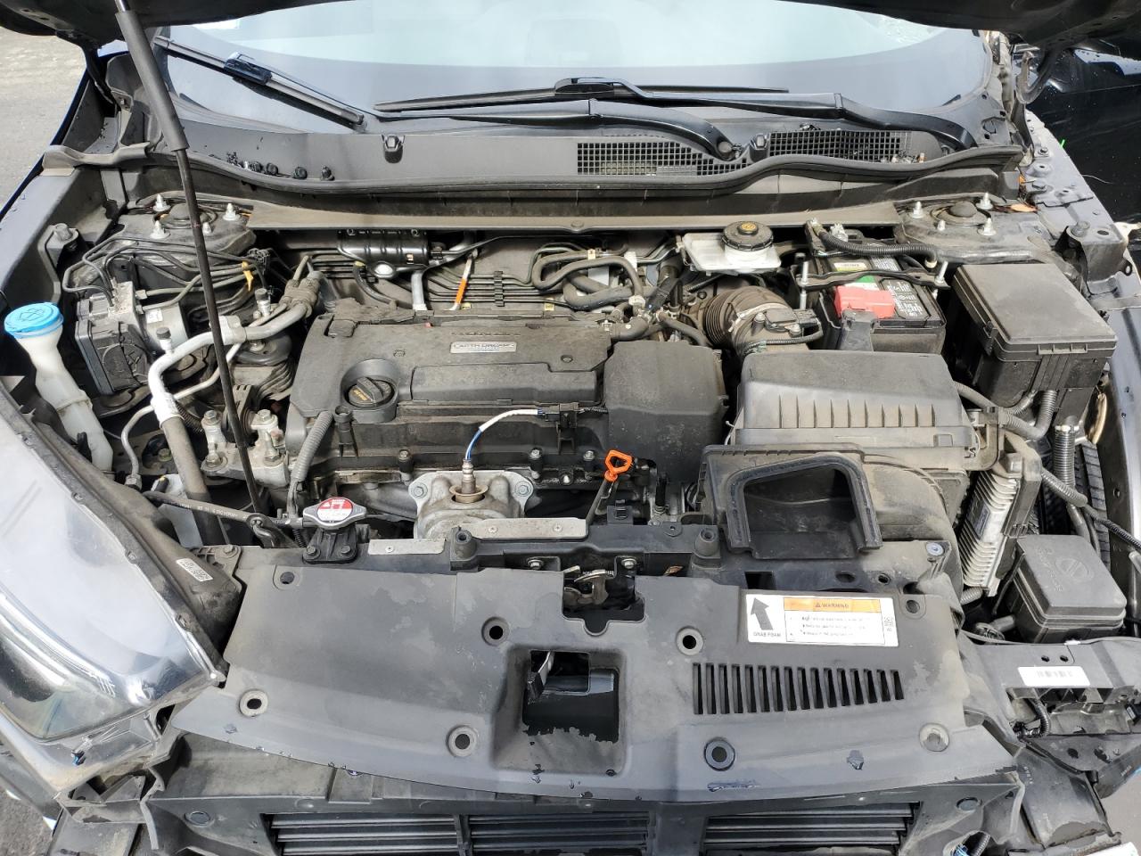 2017 Honda CR-V VIN 7FARW5H35HE002491 Copart auction photo, front end / side damage thumbnail 11