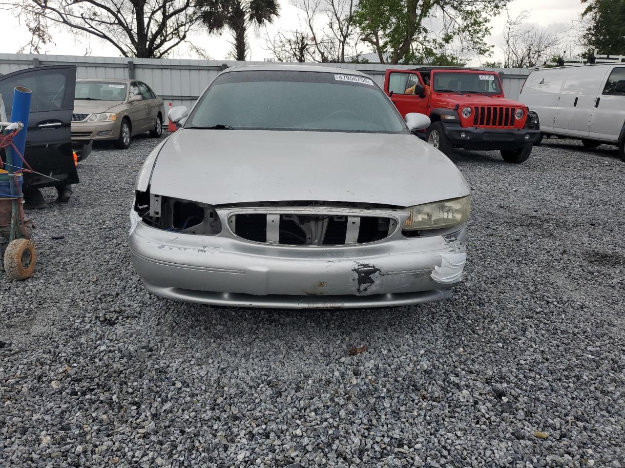2001 Buick Century VIN 2G4WY55J911207439 Copart auction photo, front end damage thumbnail 5