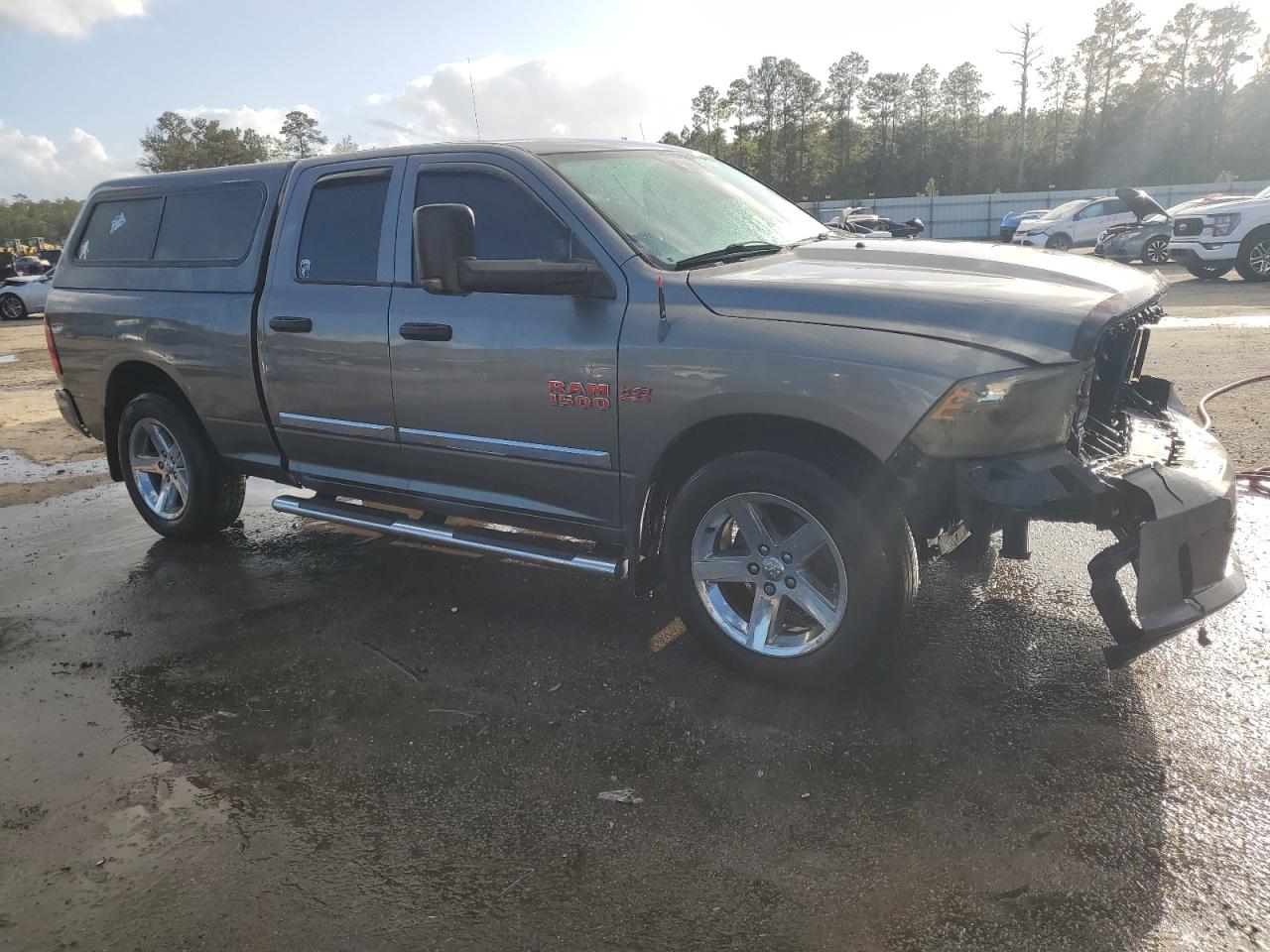 2013 RAM 1500 VIN 1C6RR6FT8DS562750 Copart auction photo, front end damage thumbnail 4
