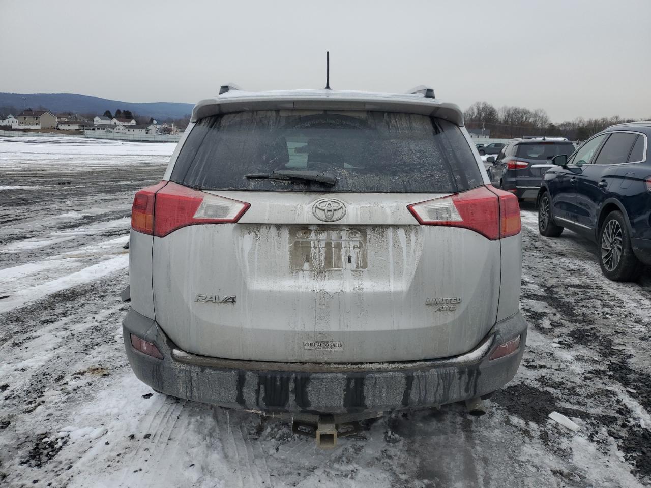 2014 Toyota RAV 4 VIN 2T3DFREV4EW163150 Copart auction photo, front end / side damage thumbnail 6