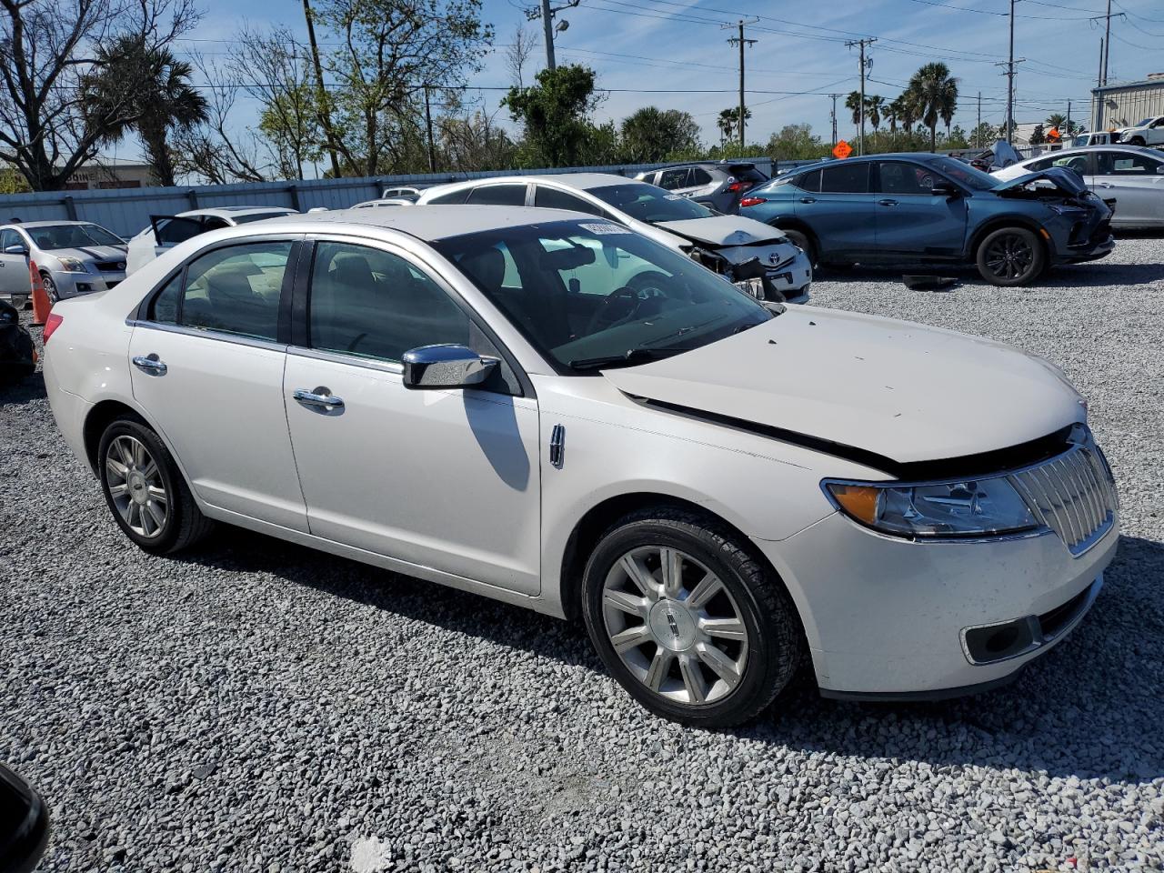 2010 Lincoln MKZ VIN 3LNHL2GCXAR753652 Copart auction photo, front end damage thumbnail 4