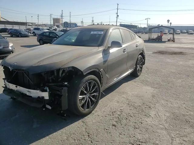 2022 BMW X6 VIN 5UXCY6C02N9M49640 Copart auction photo, front end / rear end damage thumbnail 11