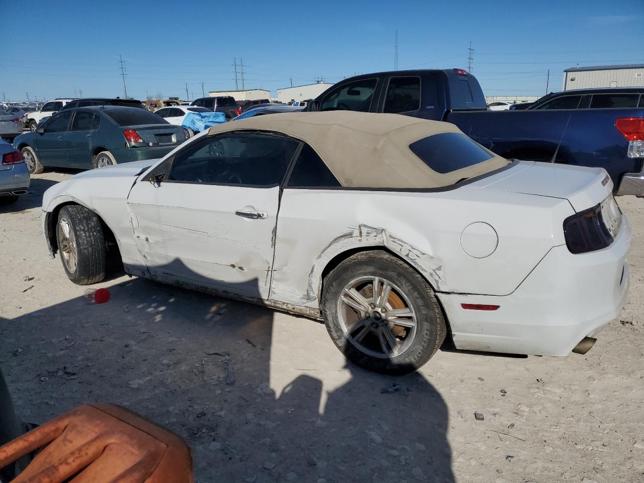 2014 Ford Mustang VIN 1ZVBP8EM2E5199901 Copart auction photo, all over damage thumbnail 2