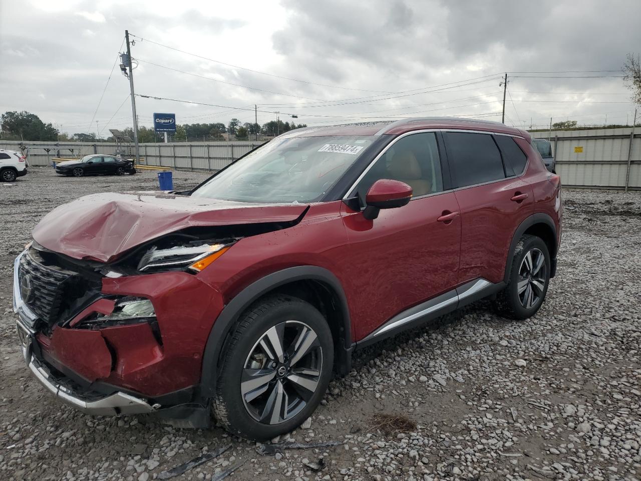 2021 Nissan Rogue VIN JN8AT3DC1MW107616