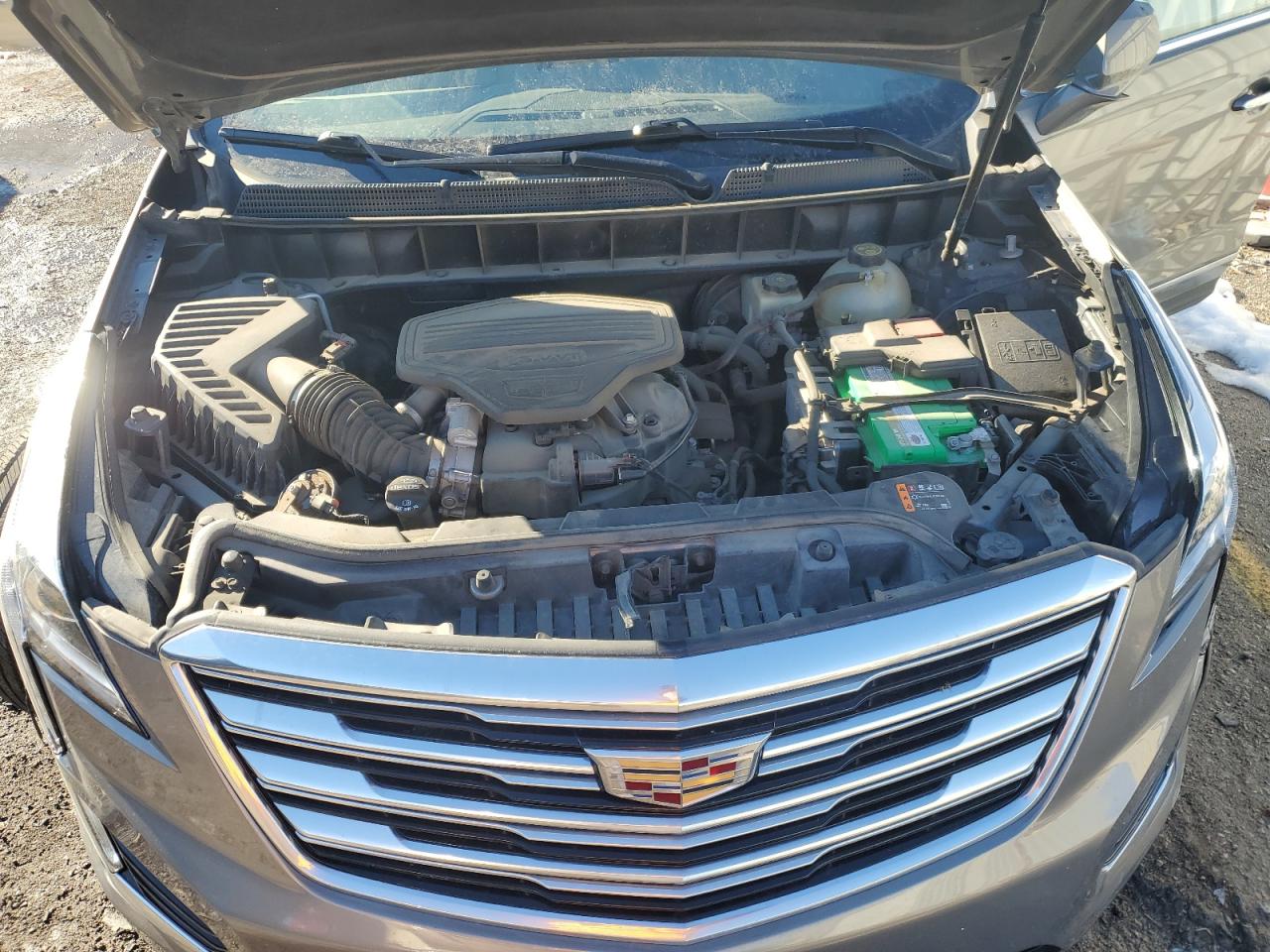 2017 Cadillac XT5 VIN 1GYKNBRS2HZ283612 Copart auction photo, all over damage thumbnail 12