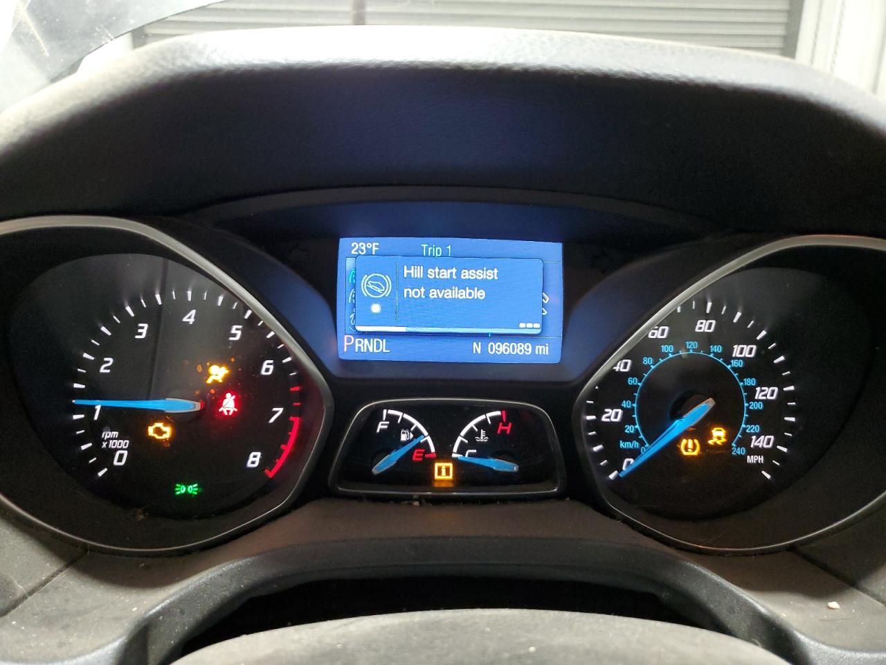 2014 Ford Focus VIN 1FADP3F25EL376454 Copart auction photo, all over damage thumbnail 9
