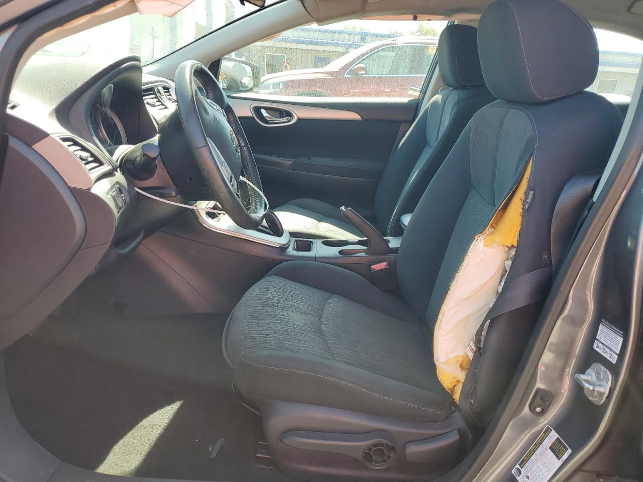 2015 Nissan Sentra VIN 3N1AB7AP1FL690990 Copart auction photo, rollover damage thumbnail 7
