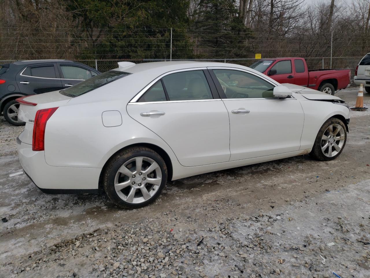 2016 Cadillac ATS VIN 1G6AH5SXXG0144513 Copart auction photo, front end damage thumbnail 3