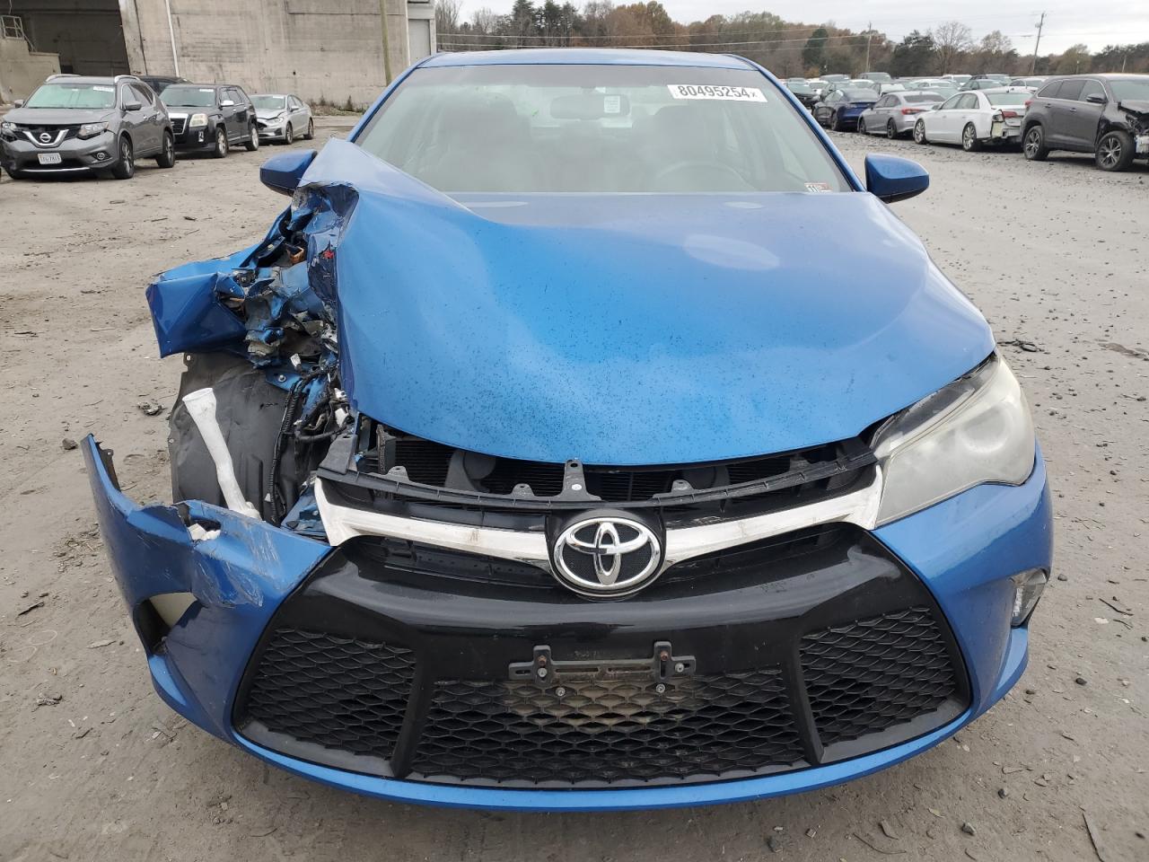 2017 Toyota Camry VIN 4T1BF1FK4HU710024 Copart auction photo, front end damage thumbnail 5