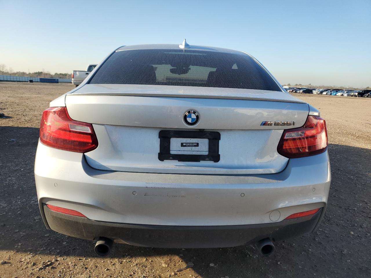 2014 BMW M2 VIN WBA1J7C56EV253350 Copart auction photo, side / front end damage thumbnail 6