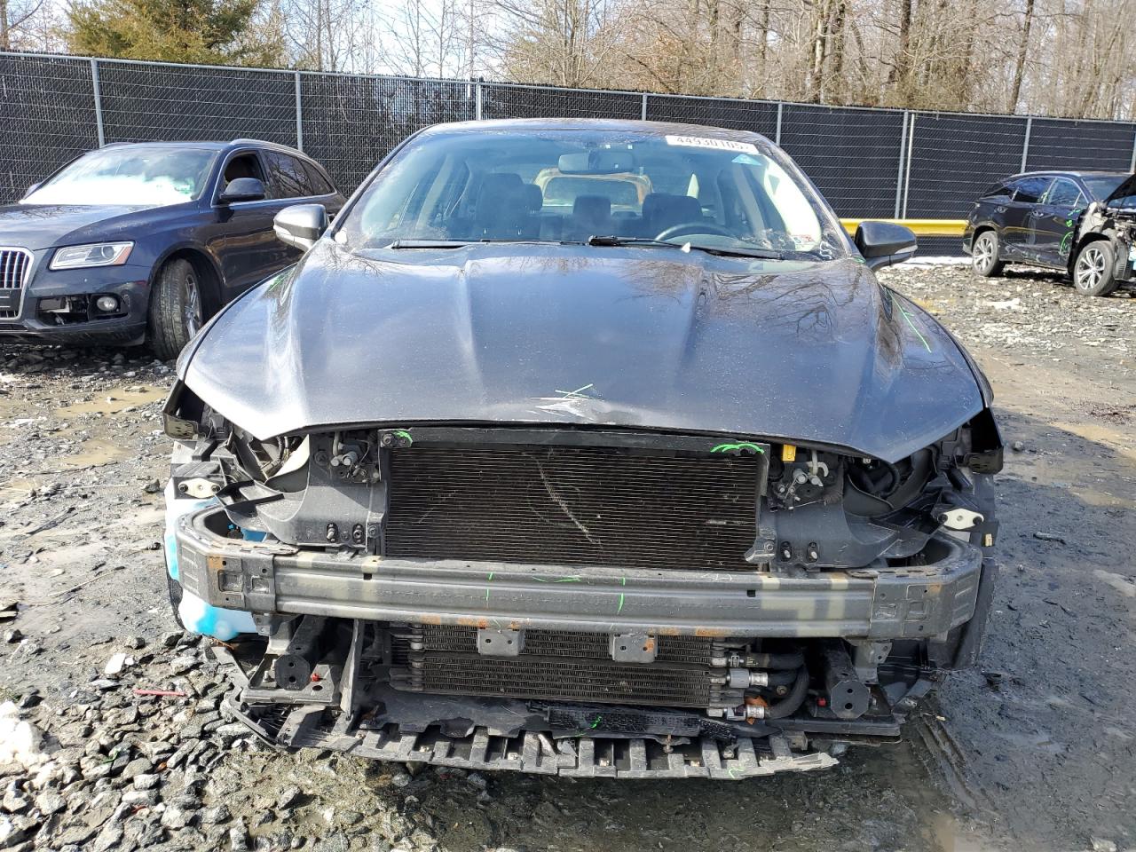 2017 Ford Fusion VIN 3FA6P0RU9HR301623 Copart auction photo, front end damage thumbnail 5