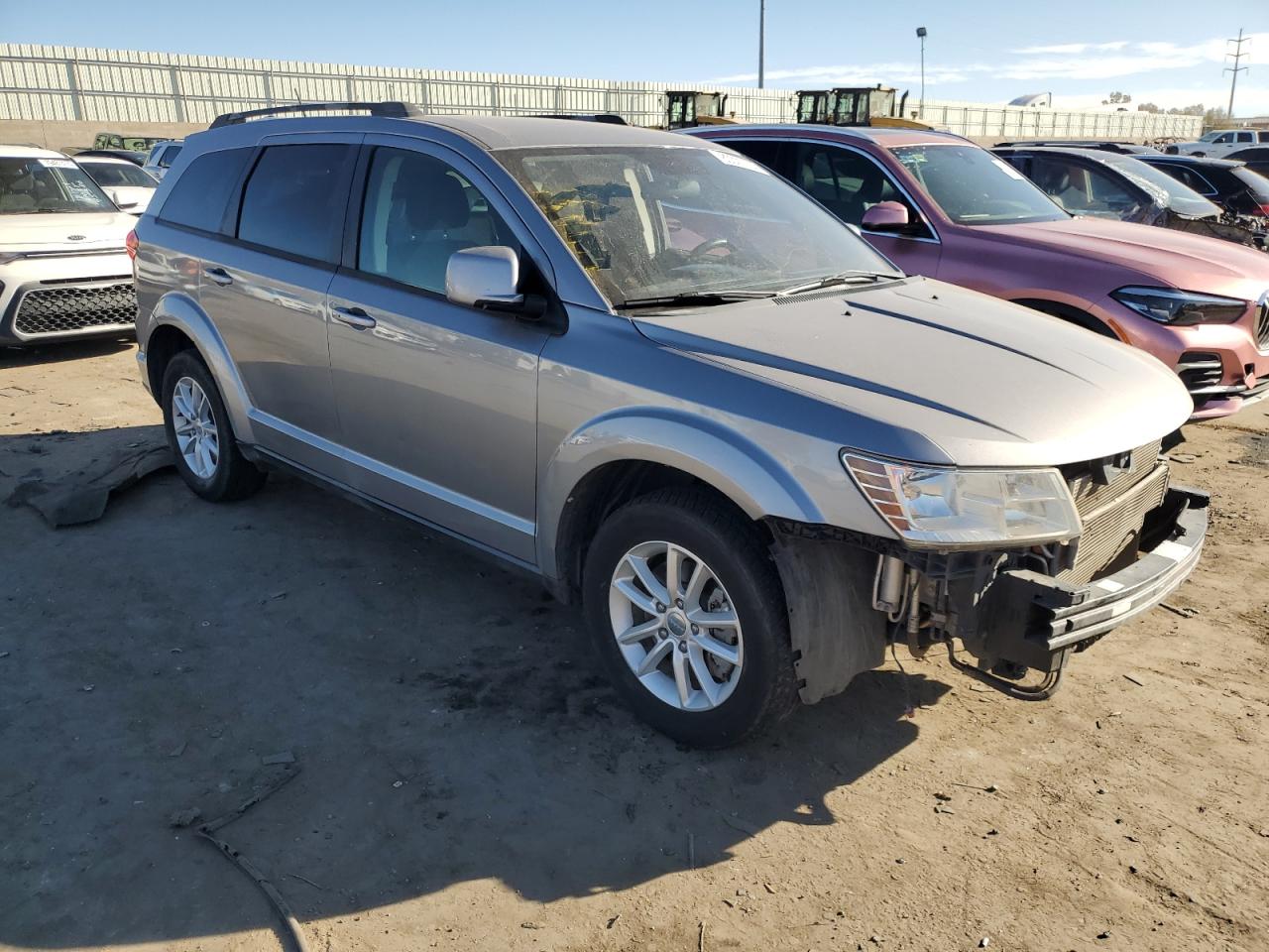 2017 Dodge Journey VIN 3C4PDCBG0HT571355 Copart auction photo, front end damage thumbnail 4