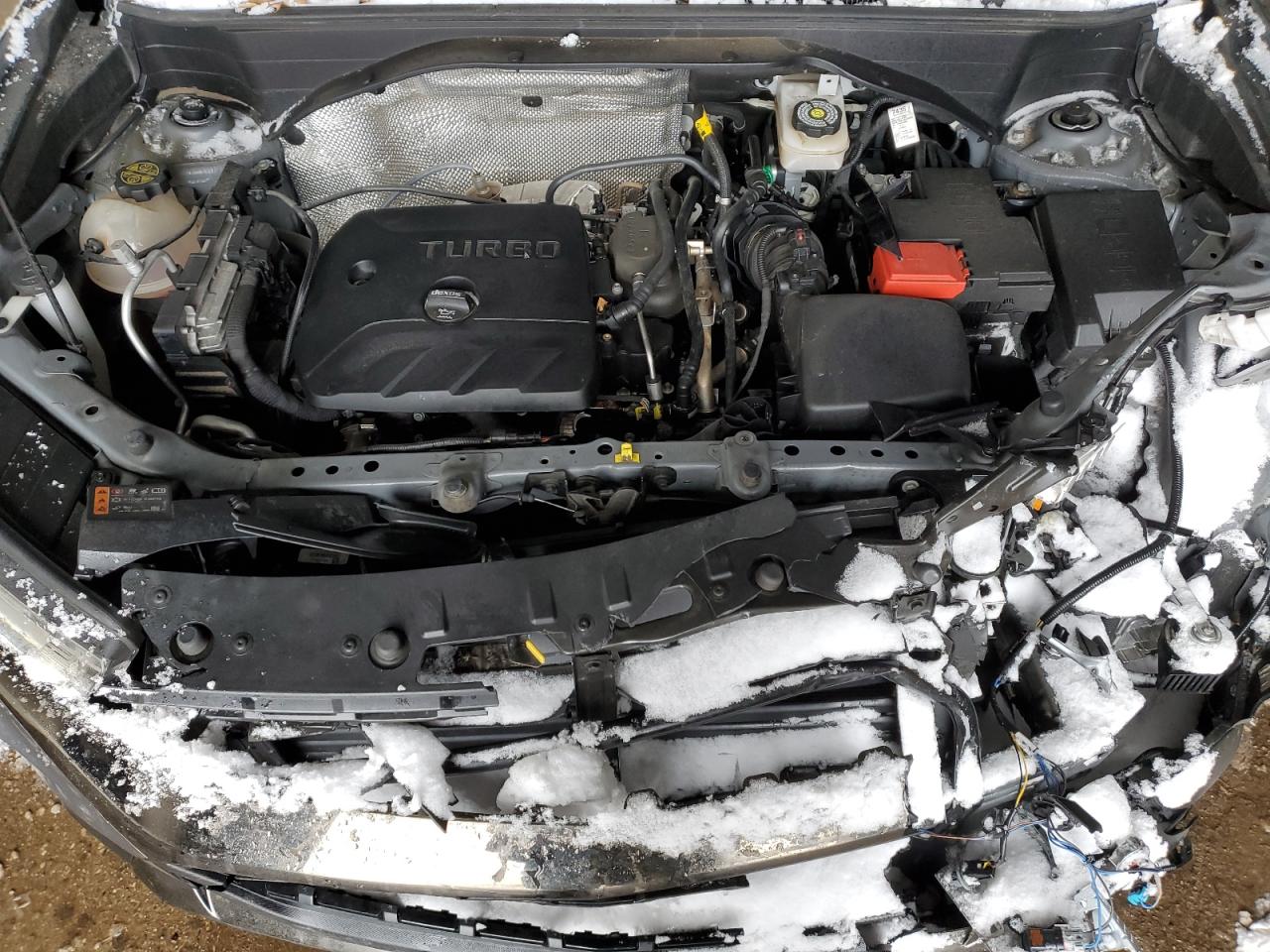 2021 Chevrolet TrailBlazer VIN KL79MSSL1MB093665 Copart auction photo, front end / side damage thumbnail 12