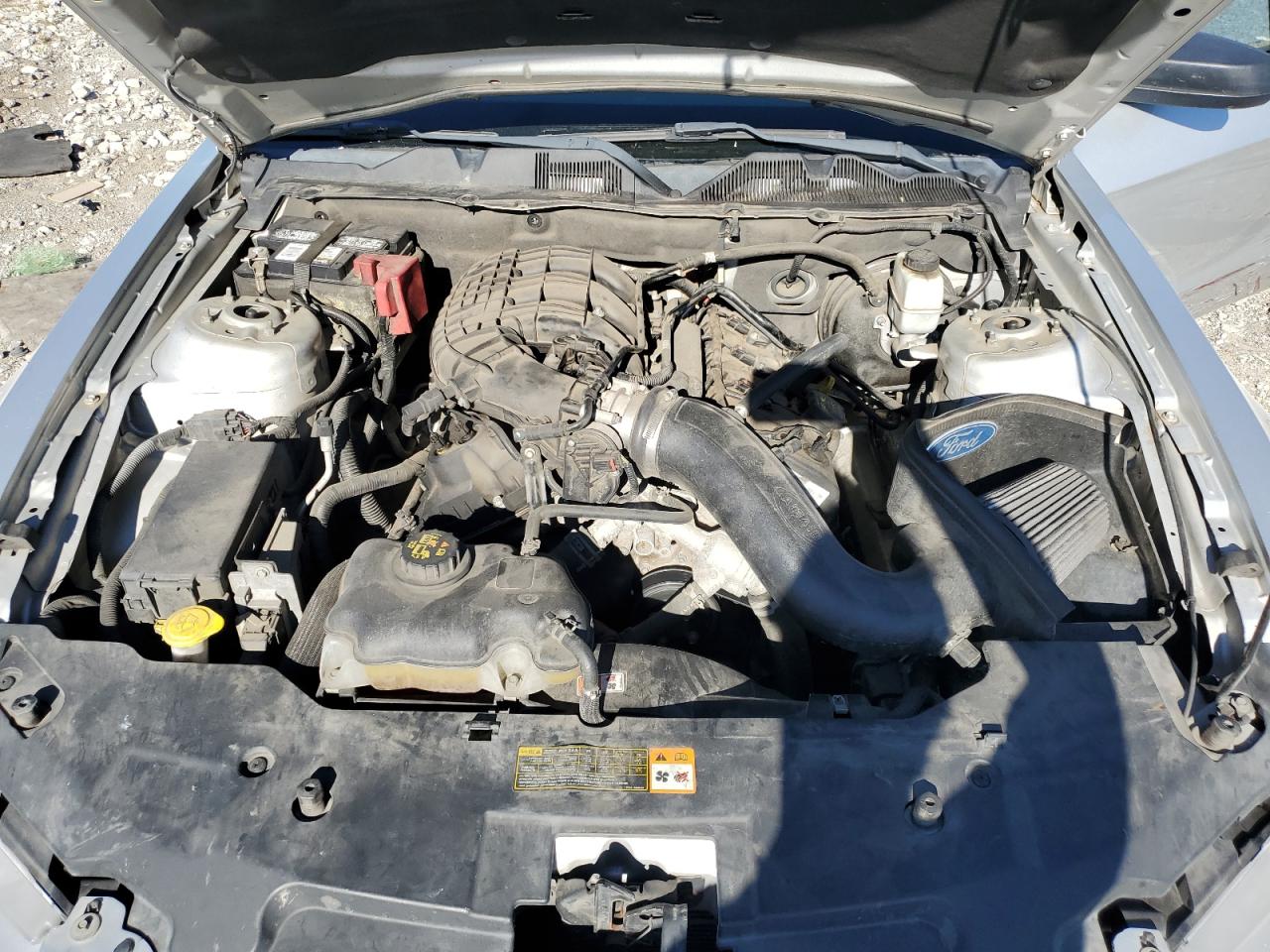 2011 Ford Mustang VIN 1ZVBP8AM1B5108473 Copart auction photo, side / front end damage thumbnail 12