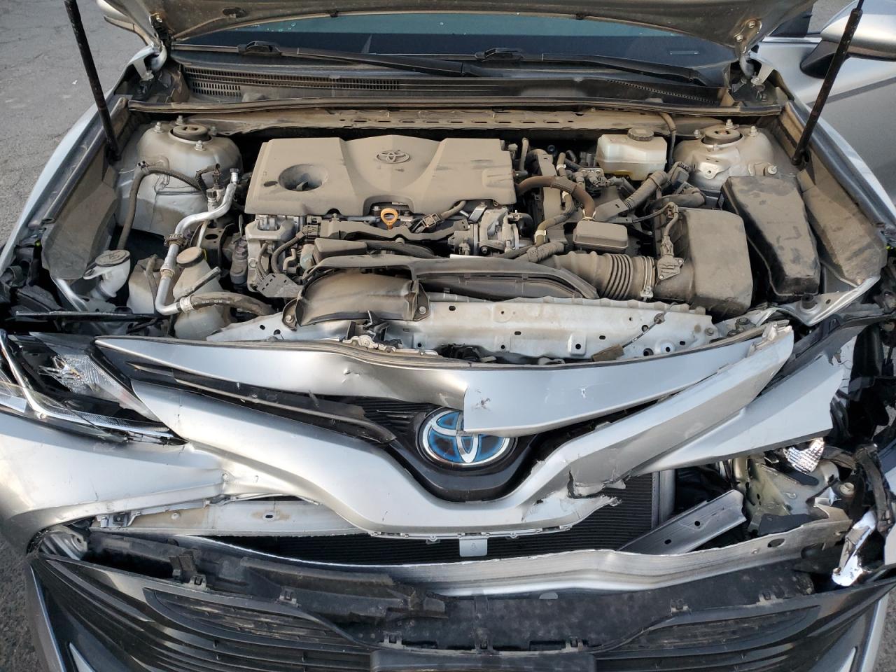 2020 Toyota Camry VIN 4T1C31AK5LU019596 Copart auction photo, rear end / front end damage thumbnail 11
