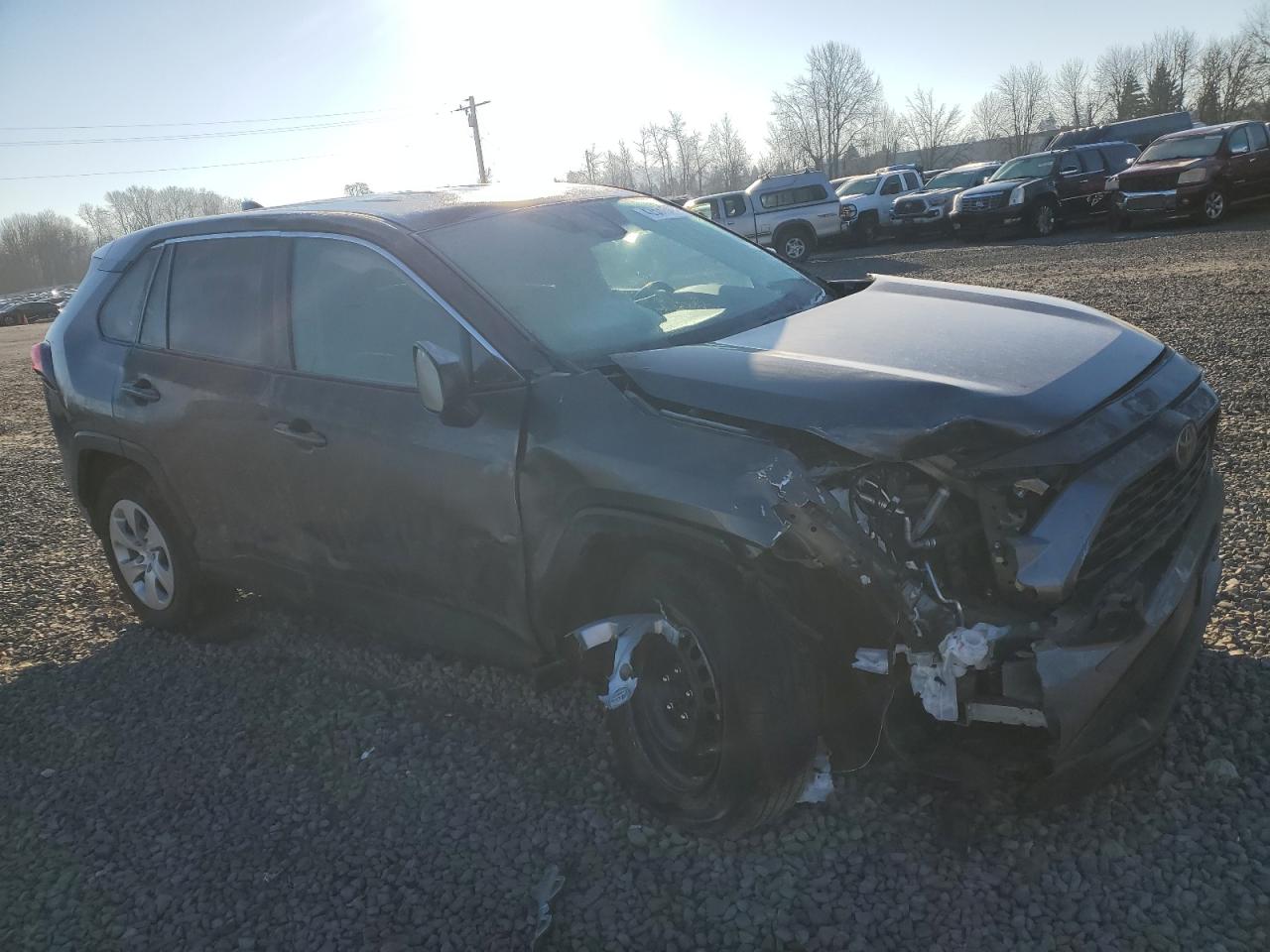 2022 Toyota RAV 4 VIN 2T3F1RFV2NW290081 Copart auction photo, all over / undercarriage damage thumbnail 4