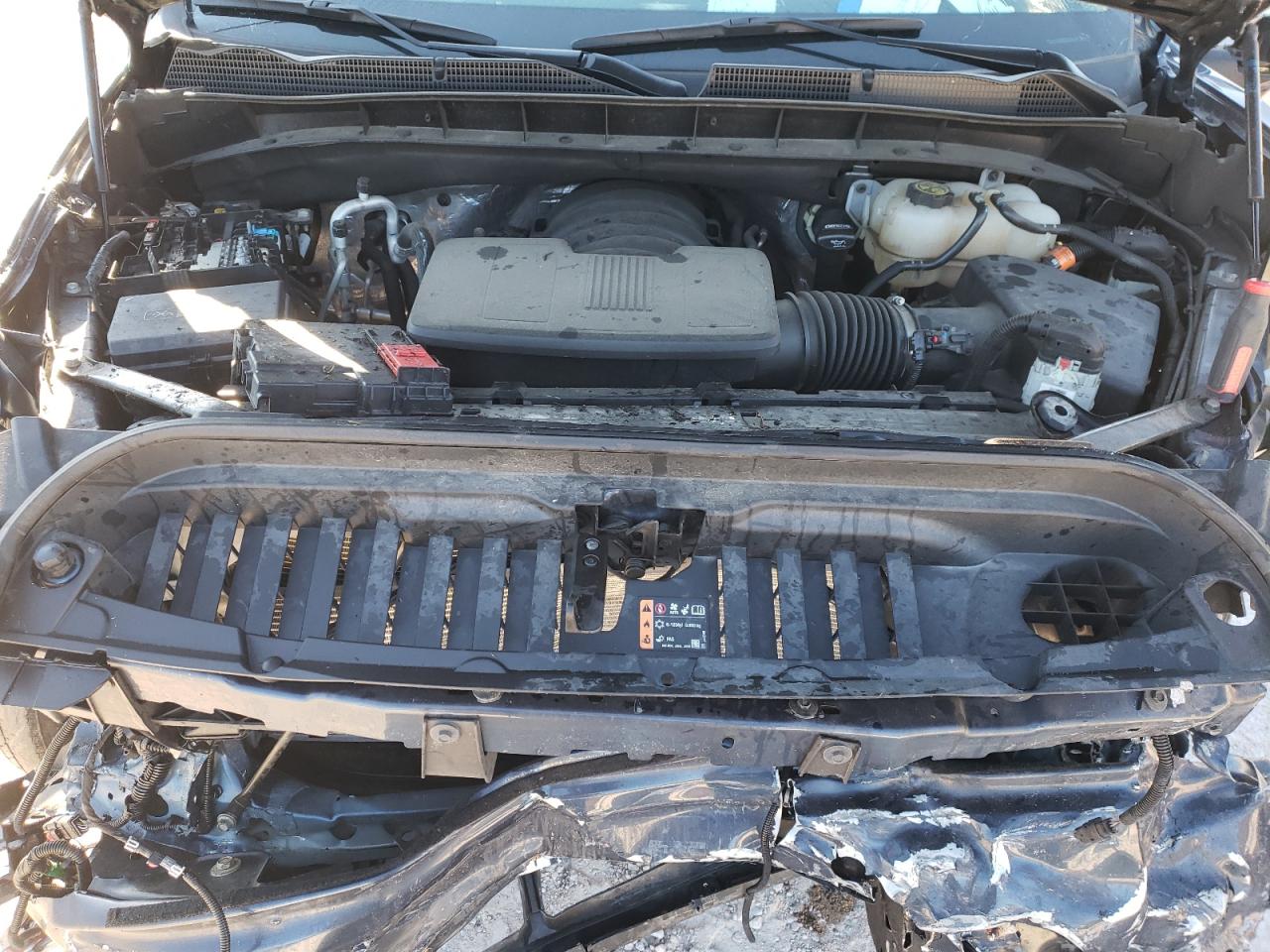 2022 GMC Sierra VIN 3GTU9FEL0NG153851 Copart auction photo, all over damage thumbnail 12