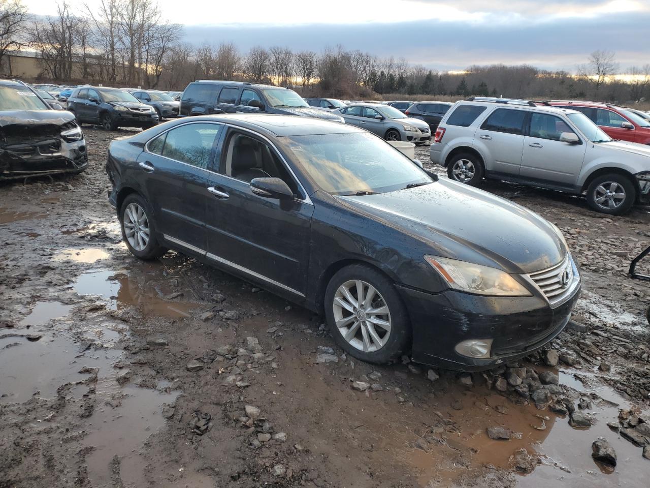 2011 Lexus ES VIN JTHBK1EG0B2429255 Copart auction photo, rear end / front end damage thumbnail 4