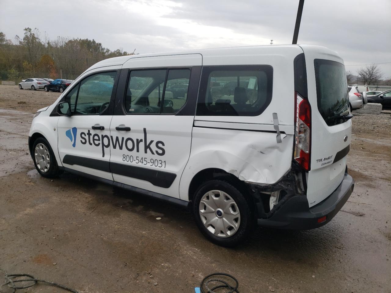 2015 Ford Transit VIN NM0GE9E79F1203169 Copart auction photo, rear end damage thumbnail 2