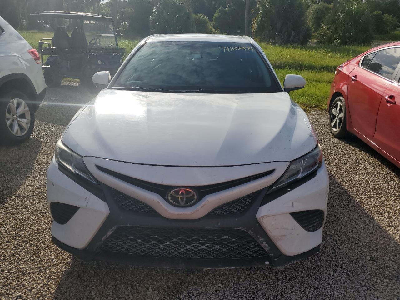 2019 Toyota Camry VIN 4T1B11HK0KU202426 Copart auction photo, water/flood damage thumbnail 5